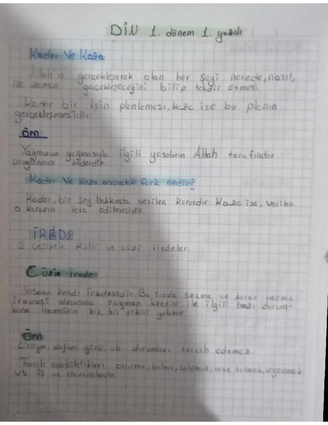 Din kültürü ve ahlak bilgisi 8. Sınıf 