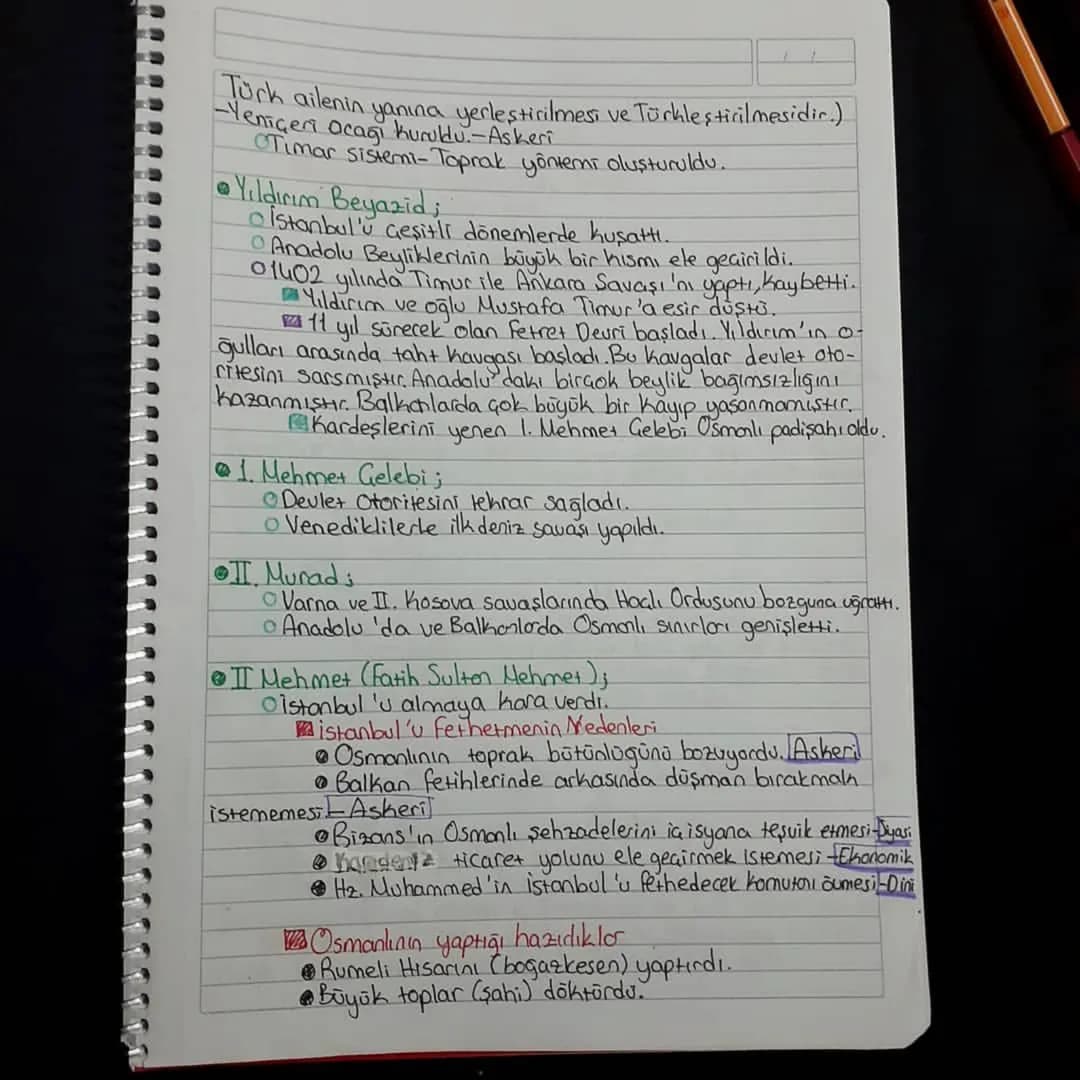 ~Sosyal Bilgiler~
~2.UNITE~
Osmanlı Devleti
Osmanlı Devleti 1299 yılında Osman Bey tarafından So-
gut-Domanic Gevresinde kurulmuştur.
Osmanl