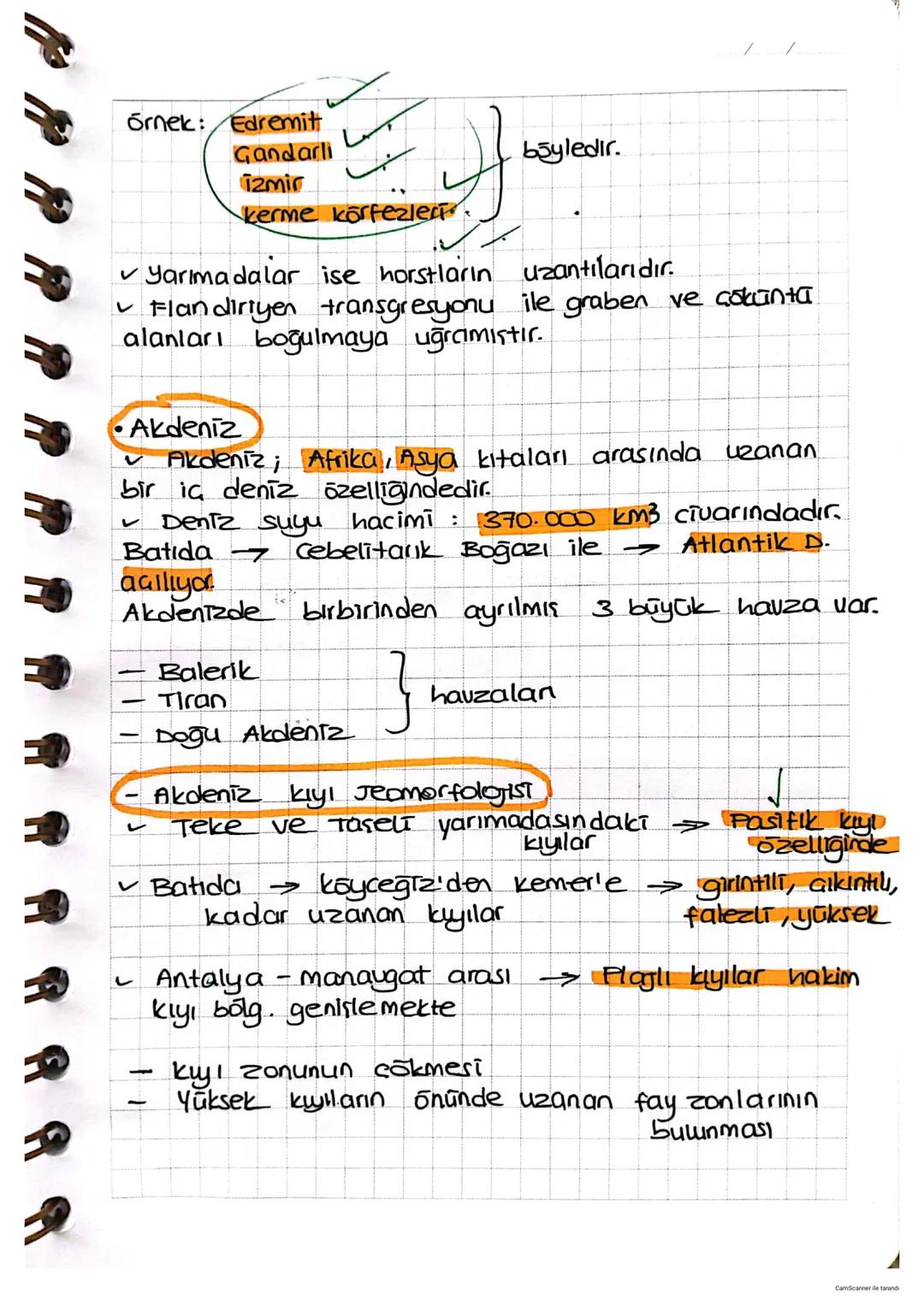 TÜRKIYE KIYILARININ JEOMORFOLOJIST
dir.
Türkiye üç tarafı denizlerle çevrili bir yarımadar
KARADENIZ
✓ Bir iç, deniz özelliği taşır.
-
Kuzey