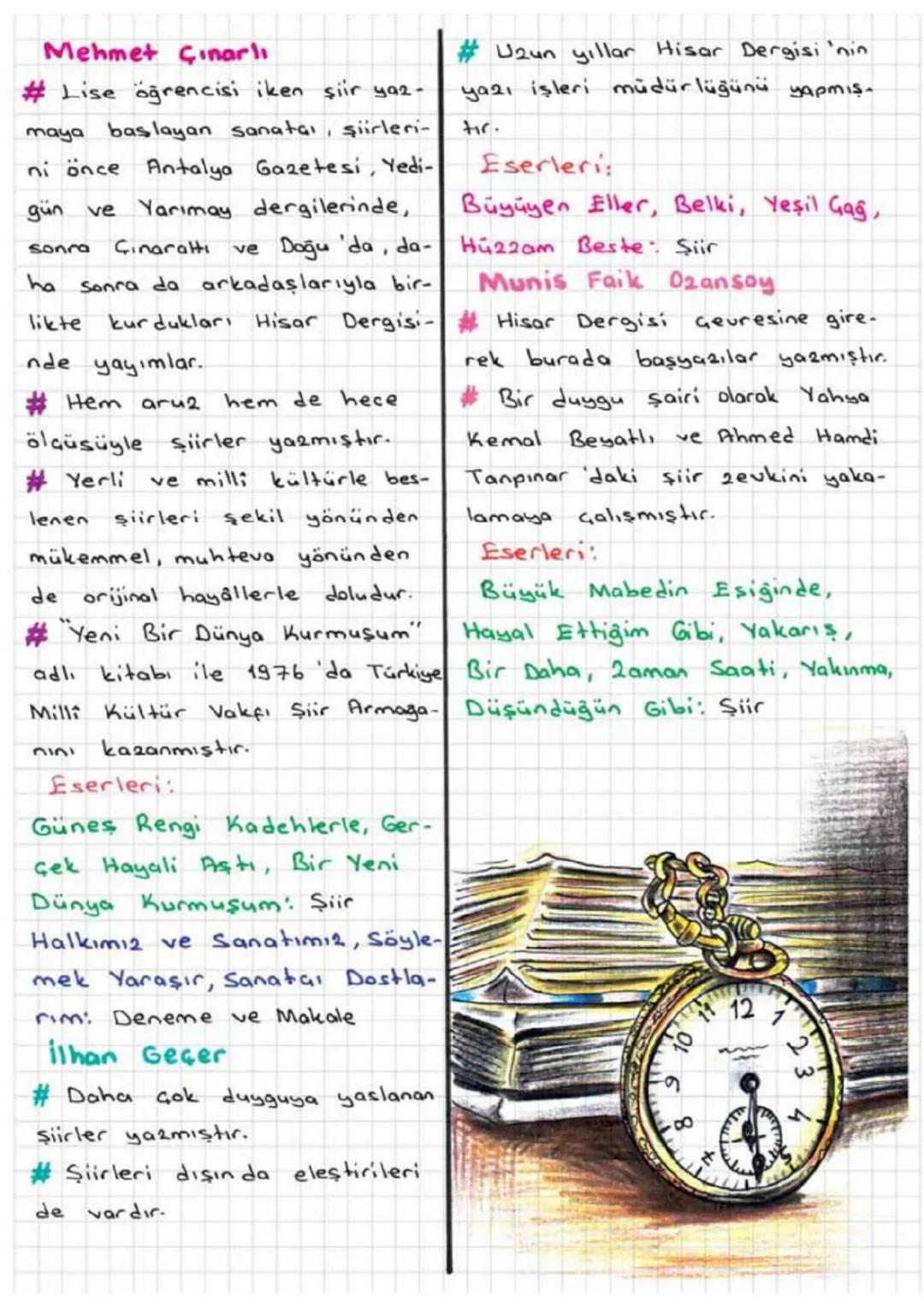 Hisarcılar
✓ 1950'lerde
02ansoy, ilhan Geger, Mehmet Çınarlı, Gültekin Samanoğlu,
Mustafa Necati Karaer, Yavuz Bülent Bakiler gibi sanatçıla