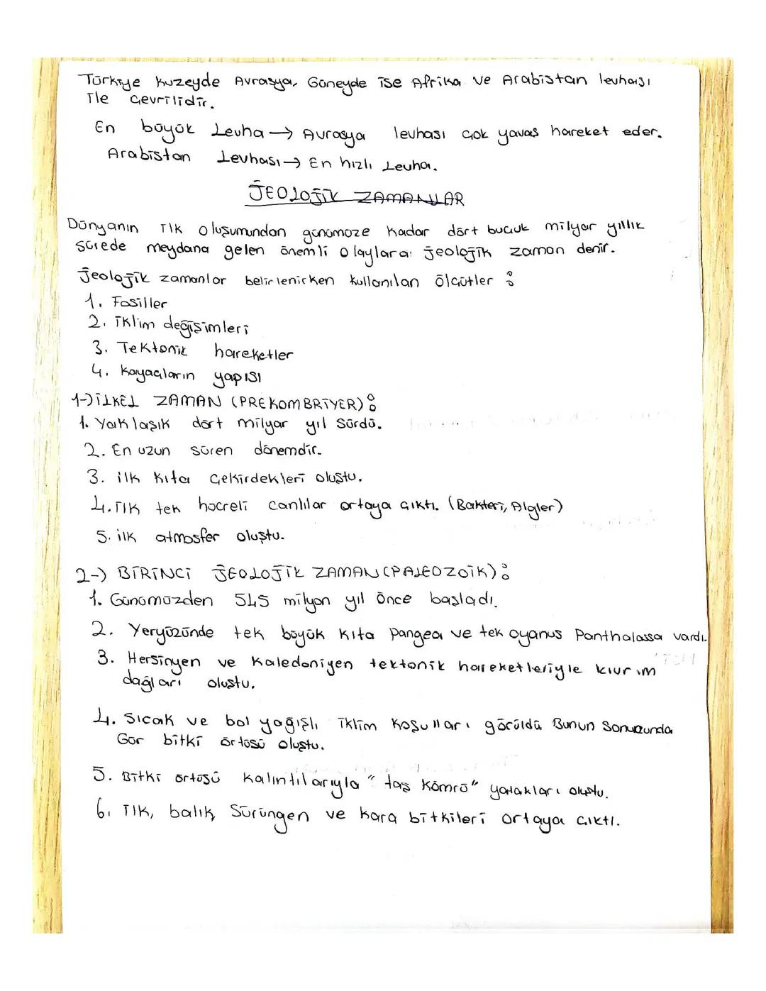 Coğrafya sınav hazırlık 