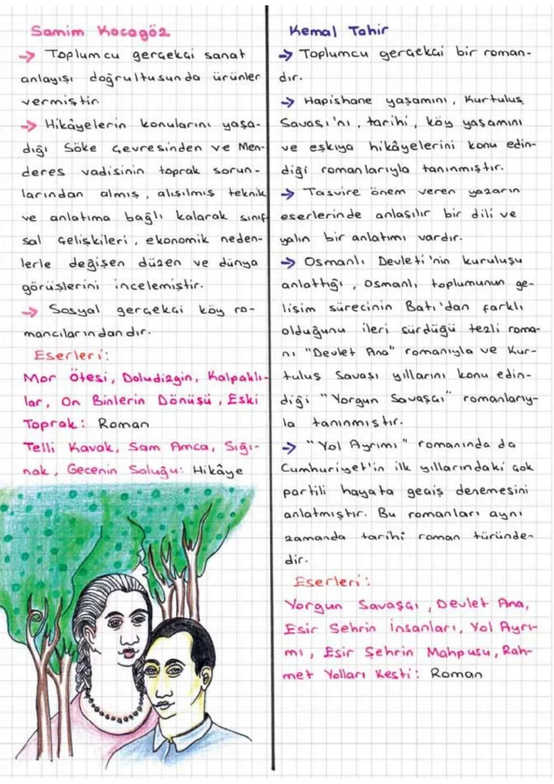 Toplumcu Gerçekçi Eserler
Genel Özellikleri
Toplumcu gerçekçiler eserlerinde büyük şehirlere göçün
ortaya çıkardığı problemler
->
ve sosyali