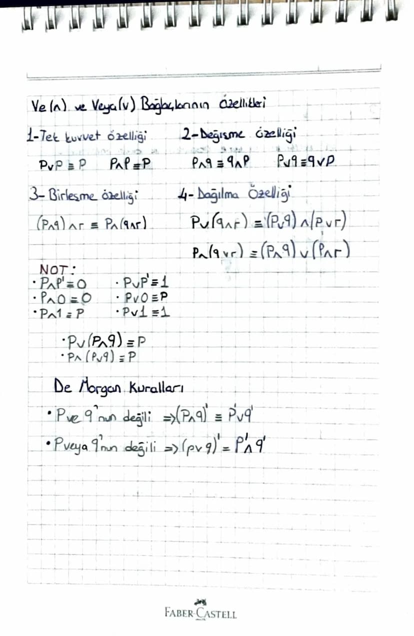 MATEMATİK Konu ÖZETİ
→ Mantık
•önerme
>Doğru ya da yanlış kesin hotum bildiren ifadelere önerme denir
>Önermeler genellikle p, q,r, S.... gi