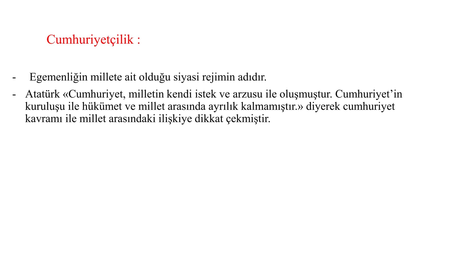 3. ÜNİTE
ATÜTÜRKÇÜLÜK VE TÜRK İNKILABI ATATÜRK İLKELERİ
- Türk inkılabı, Türk milletini akıl ve bilimin rehberliğinde çağdaş medeniyetler
se