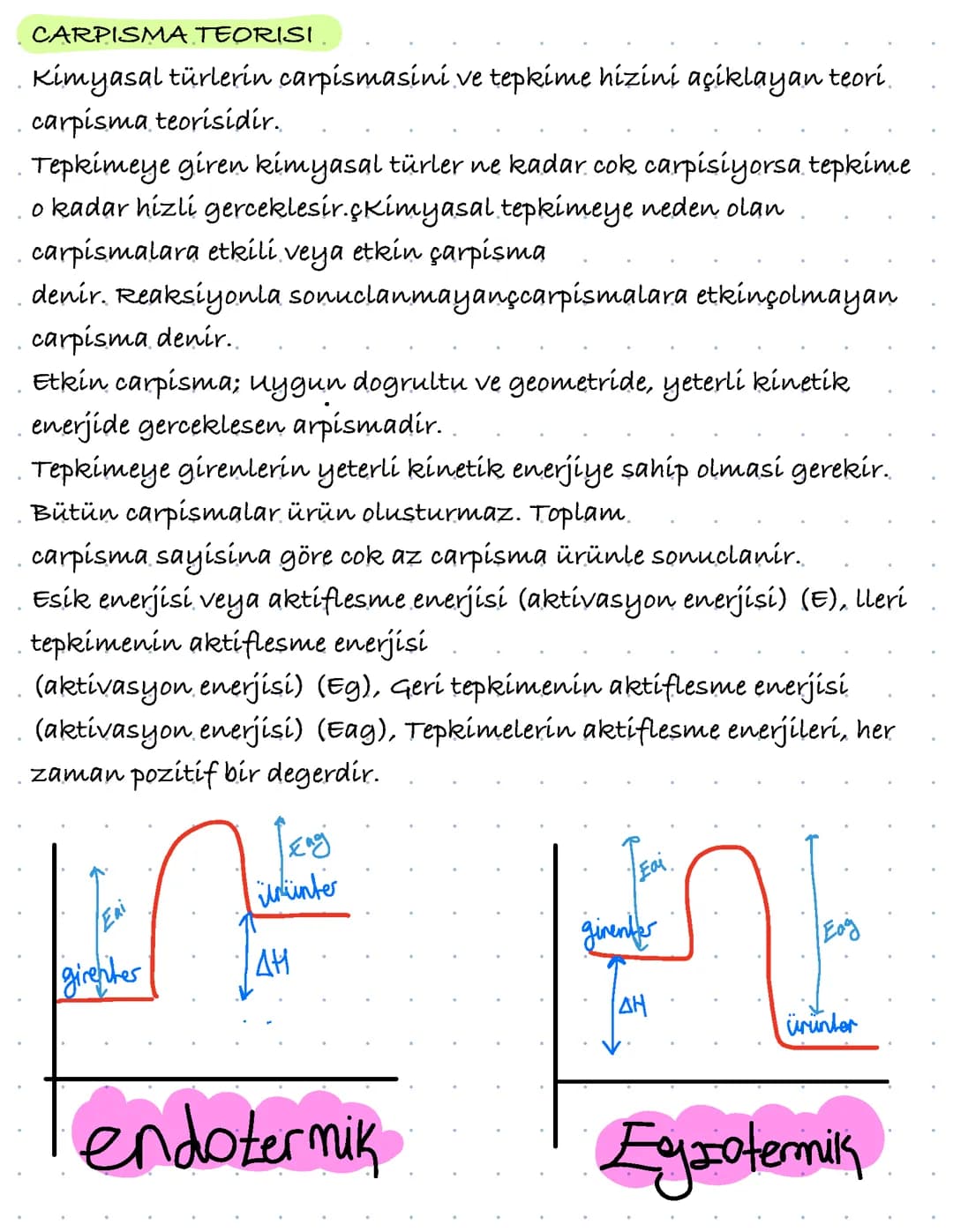 Kimyasal tepkimelerde hız 