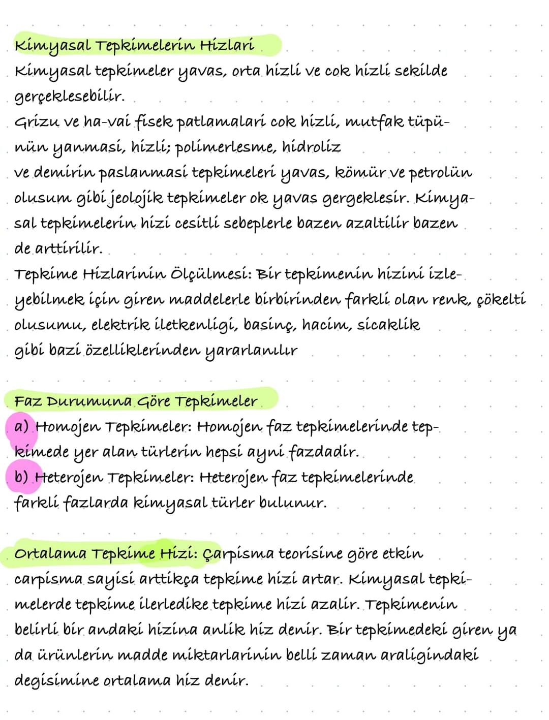 CARPISMA TEORISI
Kimyasal türlerin carpismasini ve tepkime hizini açıklayan teori.
carpisma teorisidir.
Tepkimeye giren kimyasal türler ne k