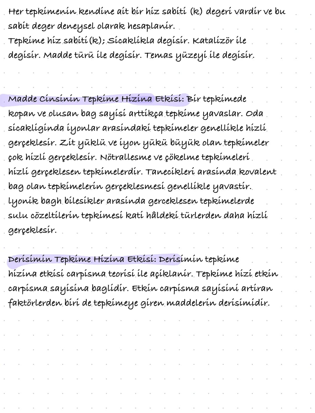 CARPISMA TEORISI
Kimyasal türlerin carpismasini ve tepkime hizini açıklayan teori.
carpisma teorisidir.
Tepkimeye giren kimyasal türler ne k