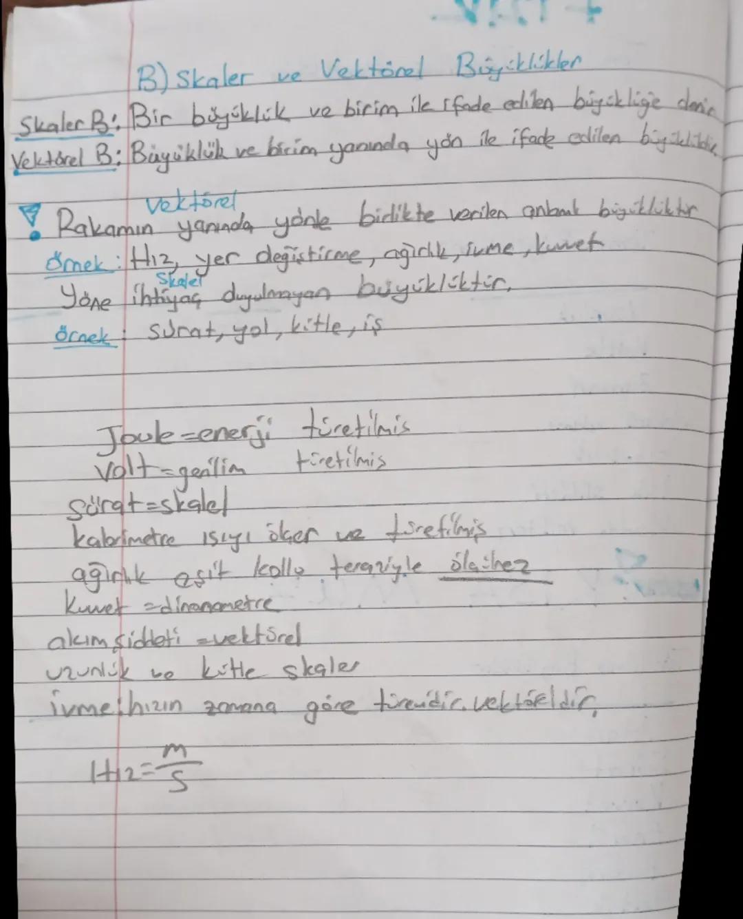 F121K
Temel ve
Türetilmis Bagsklikler
Ölçülebilmesi için kendisi dışında başka büyüklüğün
kullanılmasına gerek yoksa bunlar temel by Sklikti