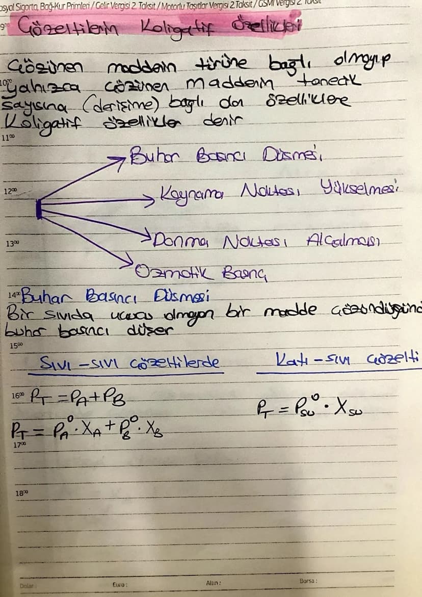 حون
ÜHLECE YÜZDE DERişimi!
100 gram Gözeltide Gözüner madderin gram.
cinsinden değeridir
Mcözelti = mcözücü + Maczünen
1100
% m/m =
Gözümen 