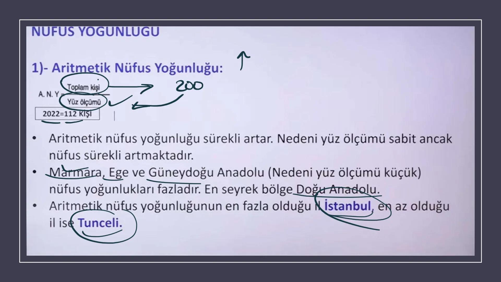 TÜRKİYE'DE NÜFUS Sınırları belli bir alanda belli bir zaman diliminde yaşayan insan sayısına nüfus
denir.
▸ Demografik Yatırımlar: Nüfusa ya