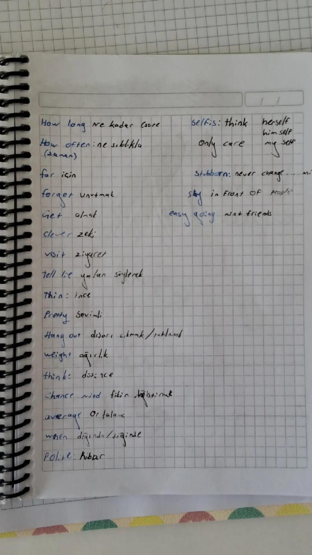 Kelimeler:
blonde: Sarısın
Curly hair: Kıvırcık saç
headscarf: basarti
wears : Faknak
Person : kisi
Middle-aged: Orta yaslı
Plump : tombul
T