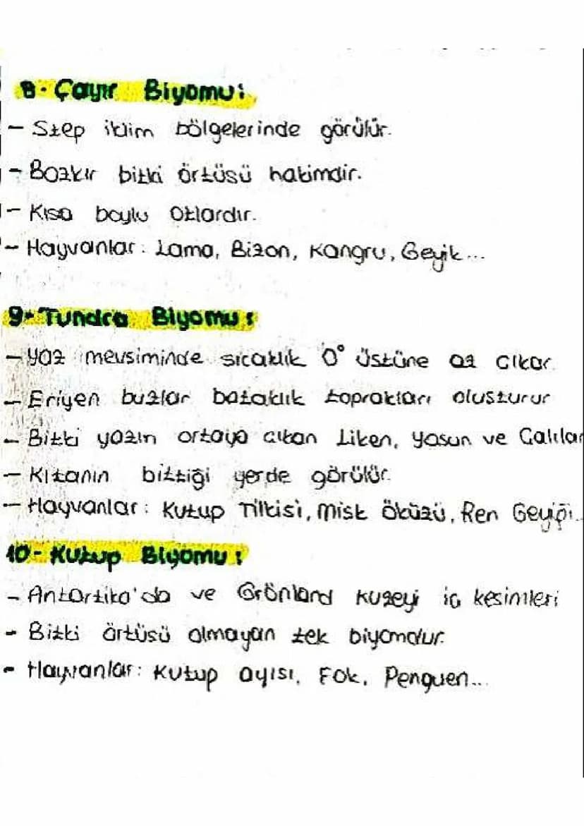 2. Savan Biyomu:
-
-
Ekvatorun bir alti bir üstünde görülür.
Biyoceşitlilik azdır. Arazide tek halde Akasya
ağacları bulunur.
- Hayvanlar: Z
