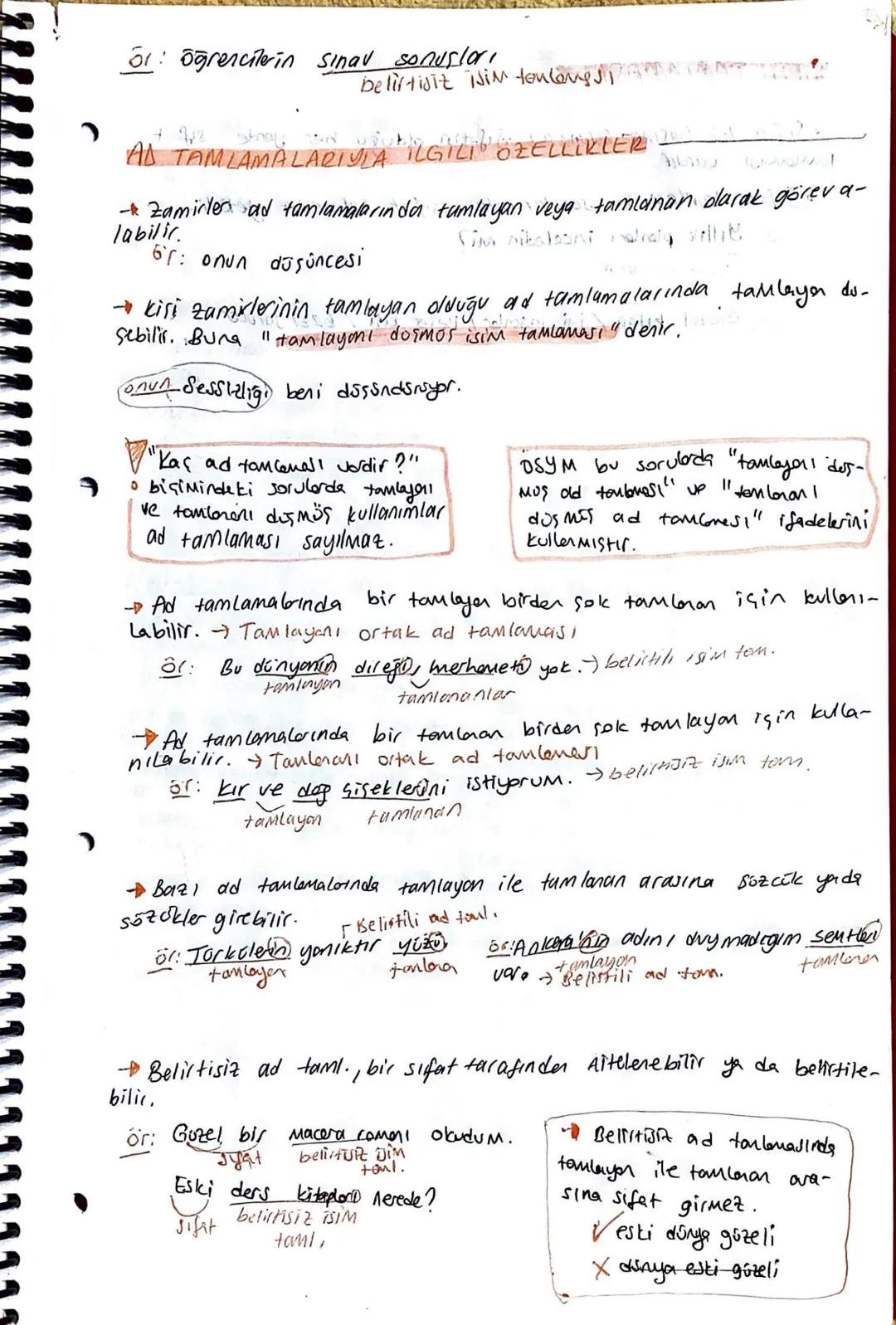 isim camlamatur
belirtilis is im
tamlamashii de
belirtisiz isim
tamlamas
Zincirleme
tam long
Sim
M
iki öge-
-Ad tamlamasi tamlayan ve tamlan