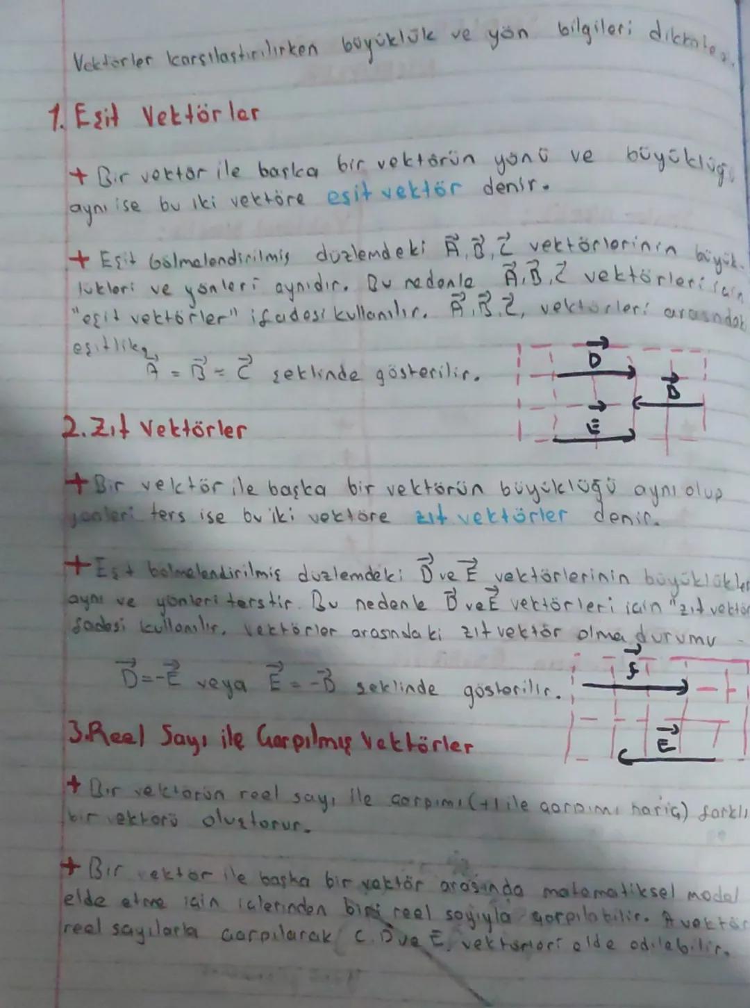 SKALER VE VEKTÖREL
NICELIKLER
fiziksel nicelikler, skaler ve vektörel nicelikler şeklinde sınıf-
landırılabilir.
Skaler nicelik: Bir sayı ve