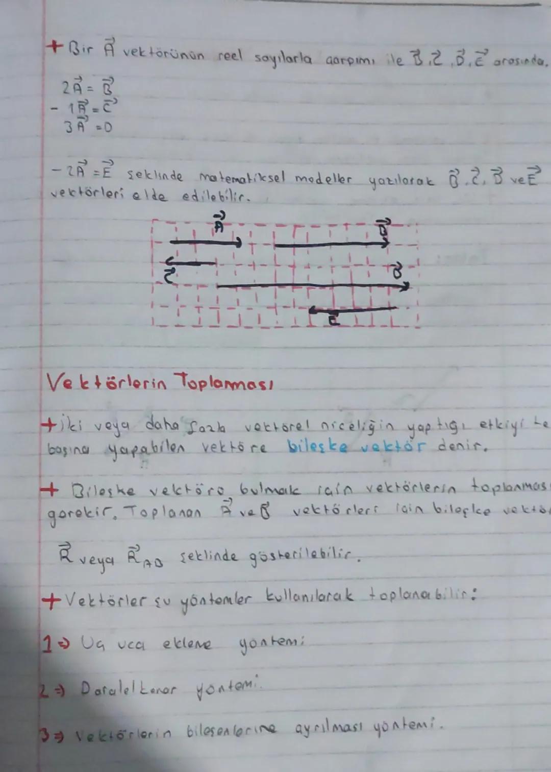 SKALER VE VEKTÖREL
NICELIKLER
fiziksel nicelikler, skaler ve vektörel nicelikler şeklinde sınıf-
landırılabilir.
Skaler nicelik: Bir sayı ve
