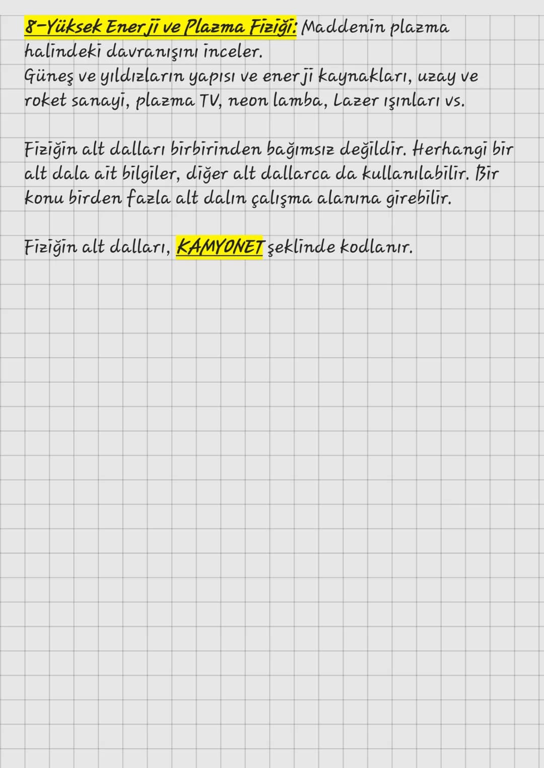 Fizik Bilimine Giriş
Fizik; uzay, madde, enerji, madde ve enerji arasındaki
ilişkiyi inceleyen gözlem ve deneye dayalı bir bilim dalıdır.
Fi