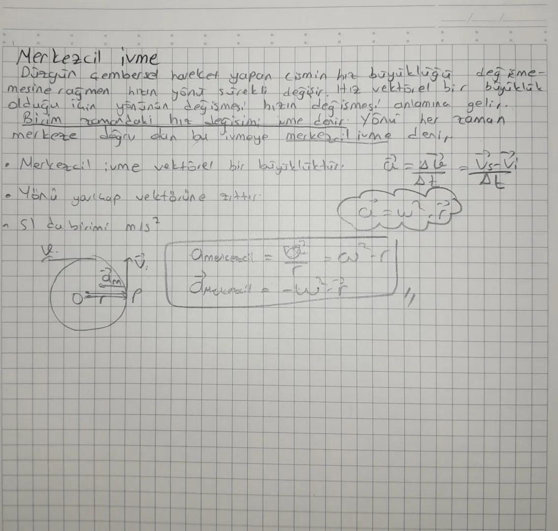Gembersel Hareket
Bir eksen etrafında dönme have kesi yapan cisimlerin hareketine Gembersal
hareket deil.
Gembersel hareket yapan cismin hız