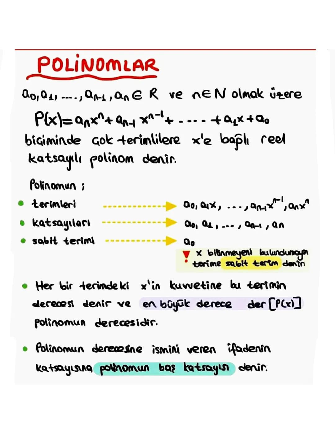 matematik ders notları