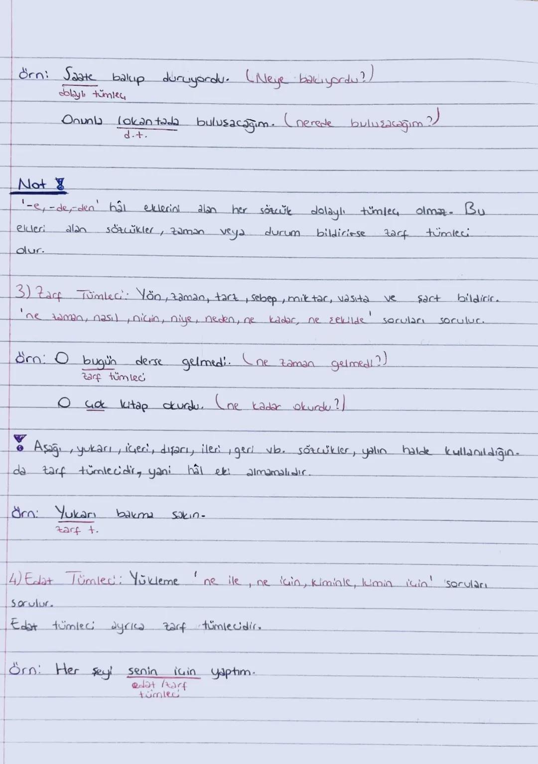 # CÜMLENIN ÖGELERİ

-TEMEL ÖGELER-

1) Yüklem (Fill, Eylem): Cümledeki isi, hareketi, yargıyı bildiren ge-
kimli unsura denir.

Yüklem bir s