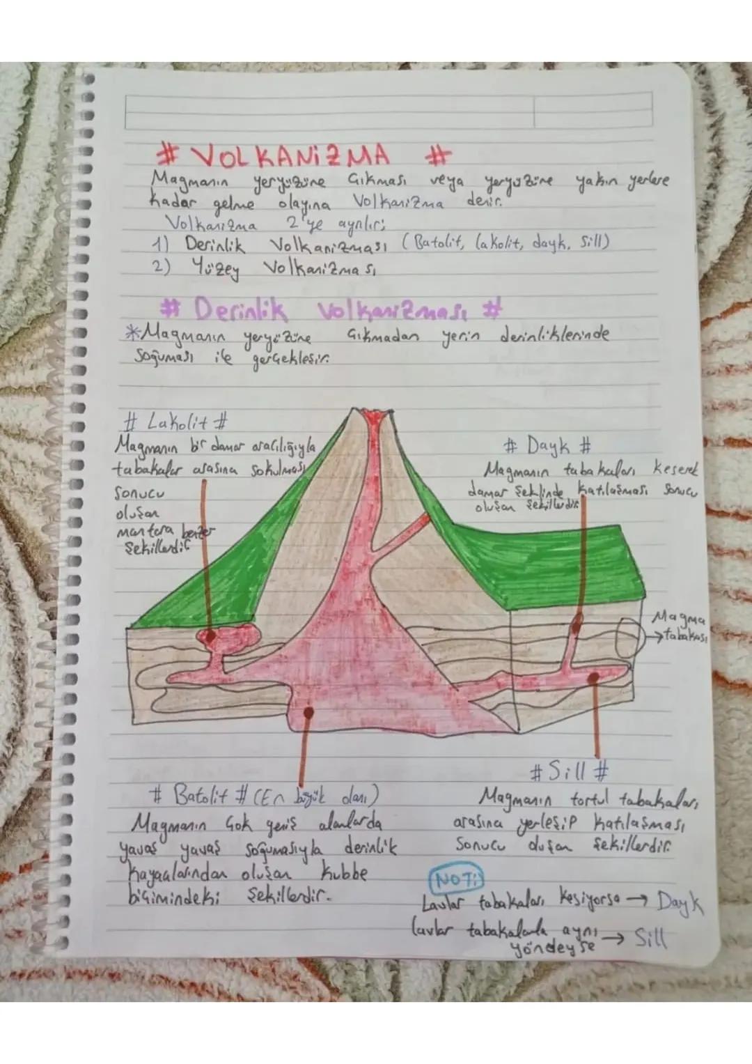 #iG KUVVETLER #
Yery-z şekillerinin bir kısmı, oluşumları için gerekli olan
enerjiyi mantodaki konveksiyonel akımlardan " alır. Bu energinin