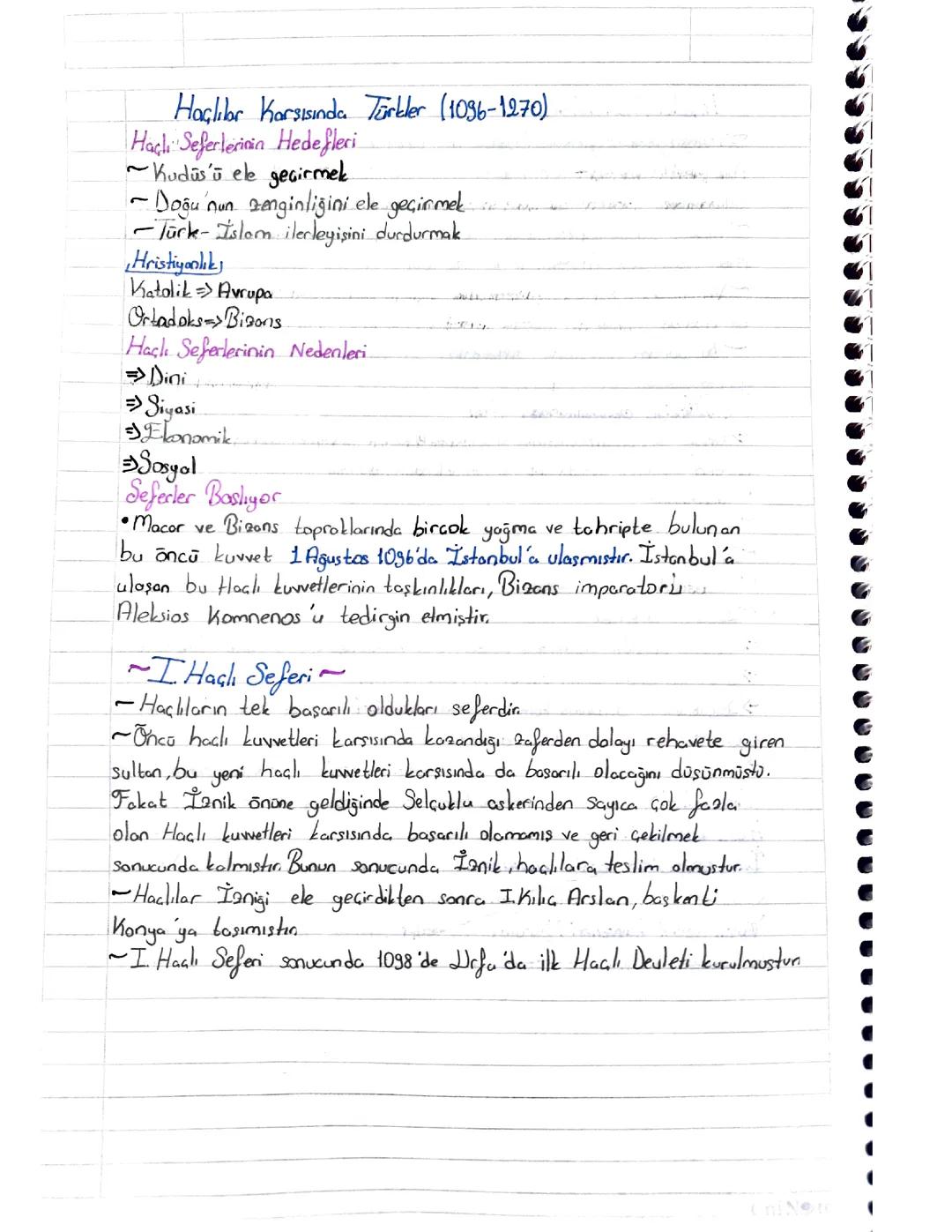 Haçlı Seferleri Tarihi