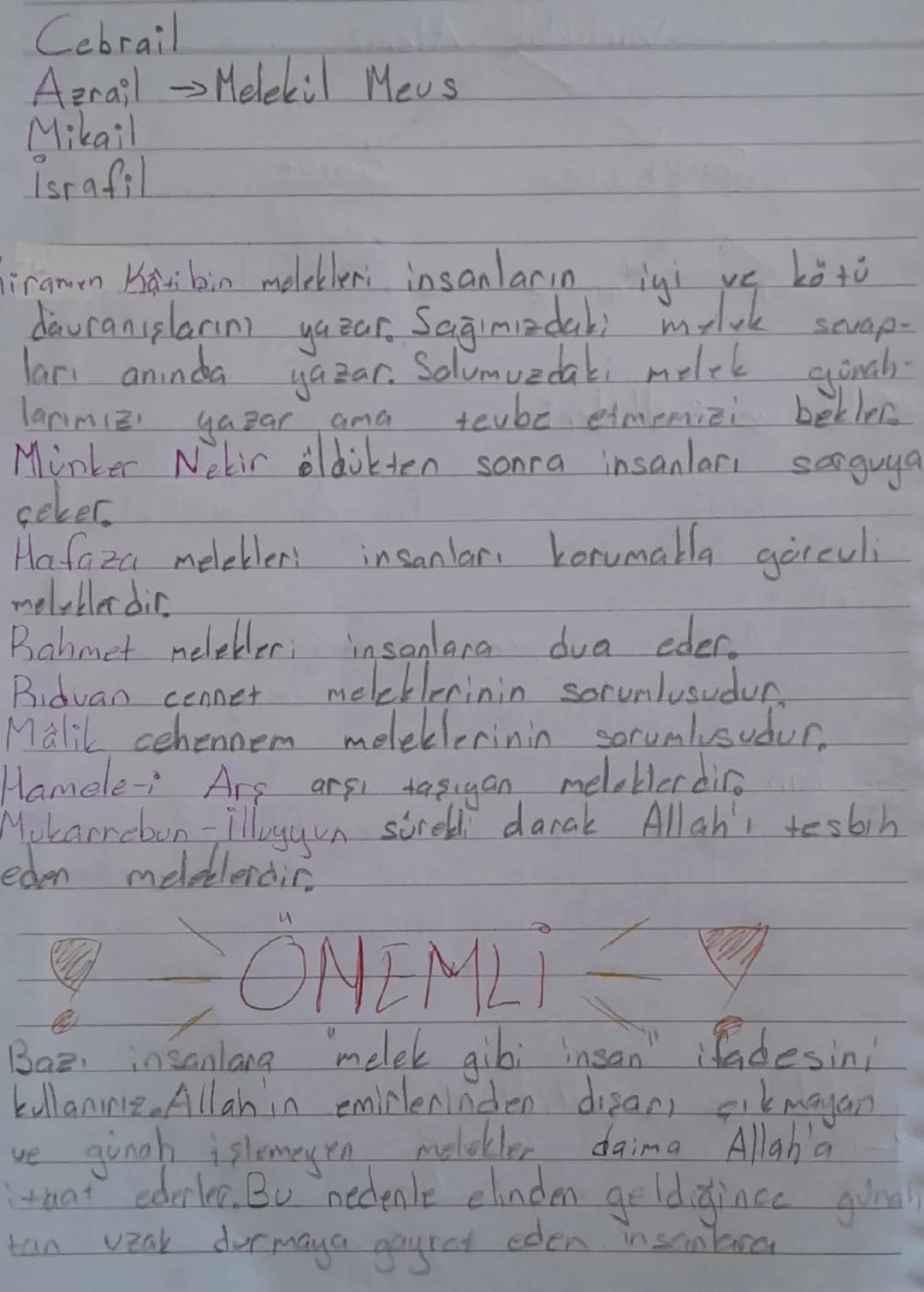 Varlıklar Alemi
Somut
gözle görülebilen
can li
CanSiz
Sayut
goak görülemeyen
م
Melch
•Seytan
Allah
• Rub
Ahiret
Melek
ve özellikleri
Yüce Al