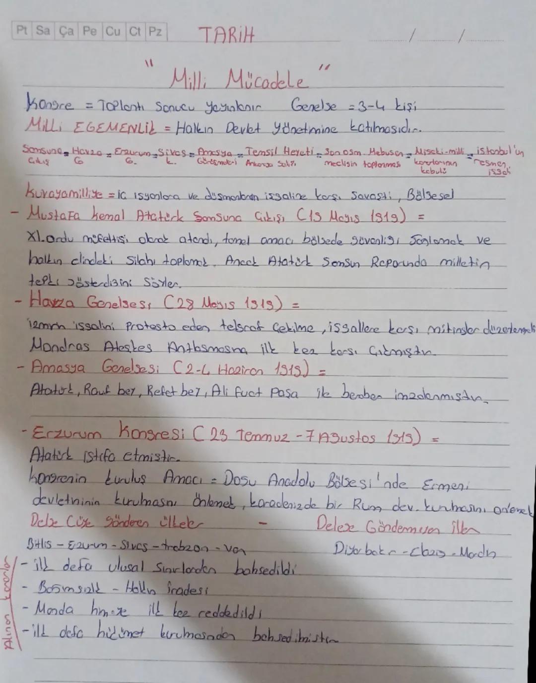 -
Pt Sa Ça Pe Cu Ct Pz TARIH
"
"/
Milli Mücadele
Kongre
= Toplanti Sonucu Yayınlanır
Genelse 3-4 kişi
MILL EGEMENLid = Halkın Devlet Yönetim