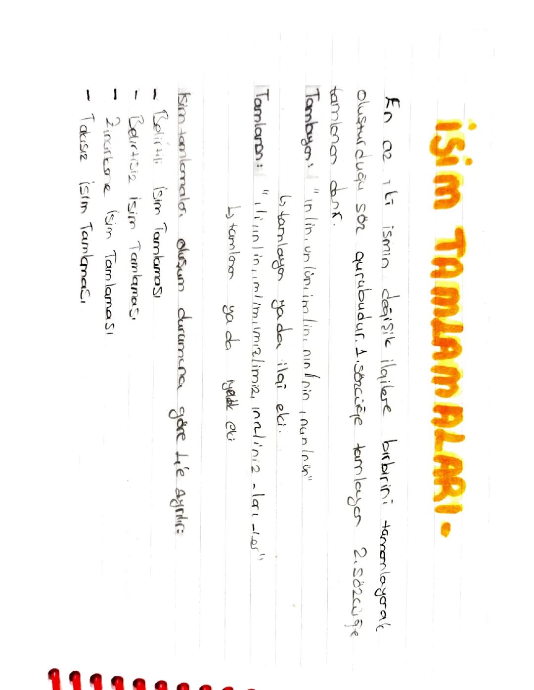 İsim ve Sıfat Tamlamaları Nedir?