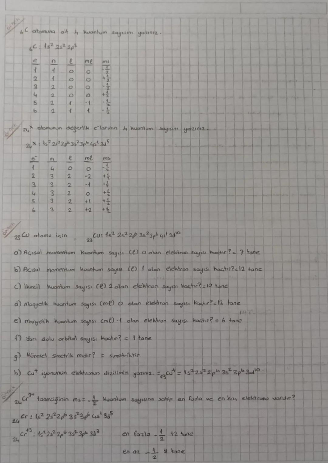 ATOMUN KUANTOM MODELL
Baş (B) Kuantum Sayın (n)
Flektron her seyi ve elektronun sching an art
bay kustum gewestern
Kante y
Enern düzey Chatm
