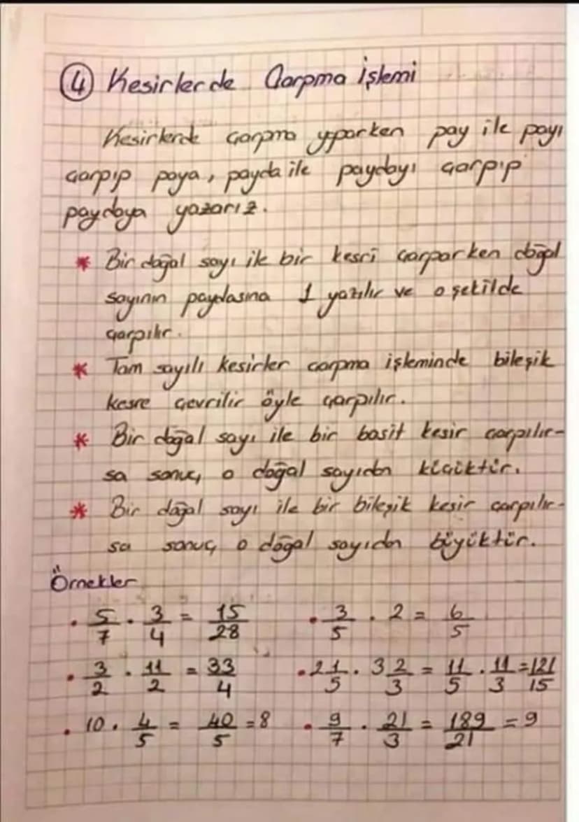 KESIRLERLE ISLEMLER
Kesirlerde Sıralama
* Paydaları aynı
olan tesirleri sıra-
larken poyi büyük olan daha blyük
für. (Payda yokmuş gibi sıra