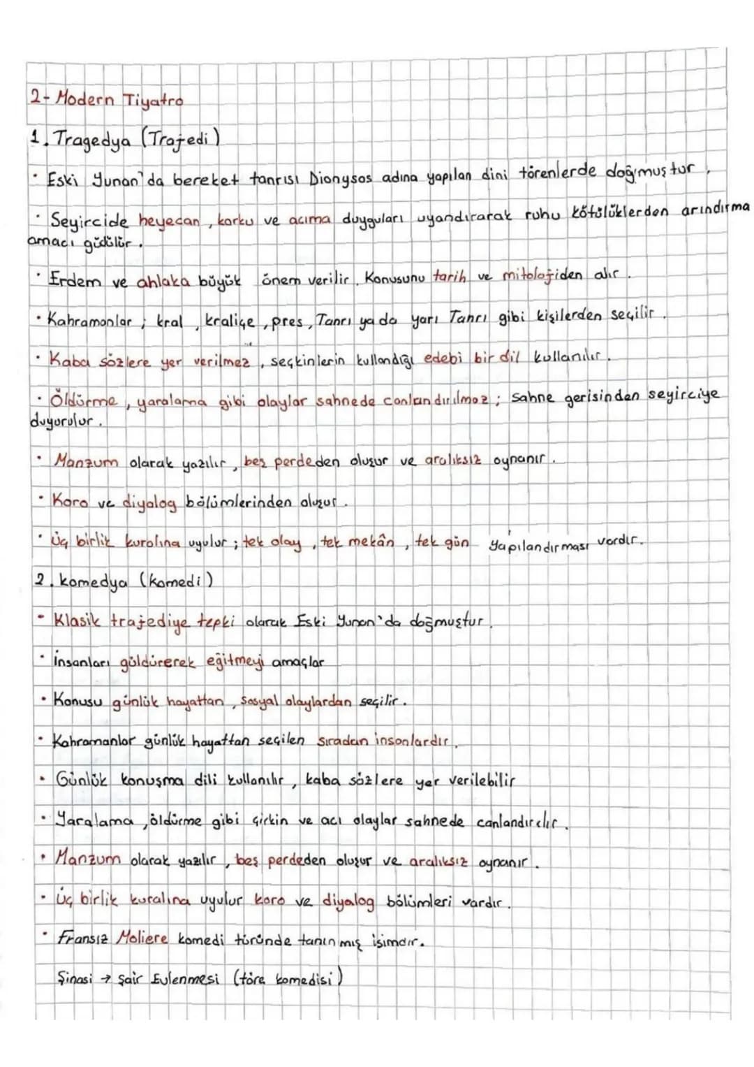 6.UNITE Tiyatro
→Tiyatro
•
Bir seyirci topluluğu önünde, oyuncular tarafından canlandırılmak üzere yazılan
edebi bir türdür.
.
Konuşma (diya