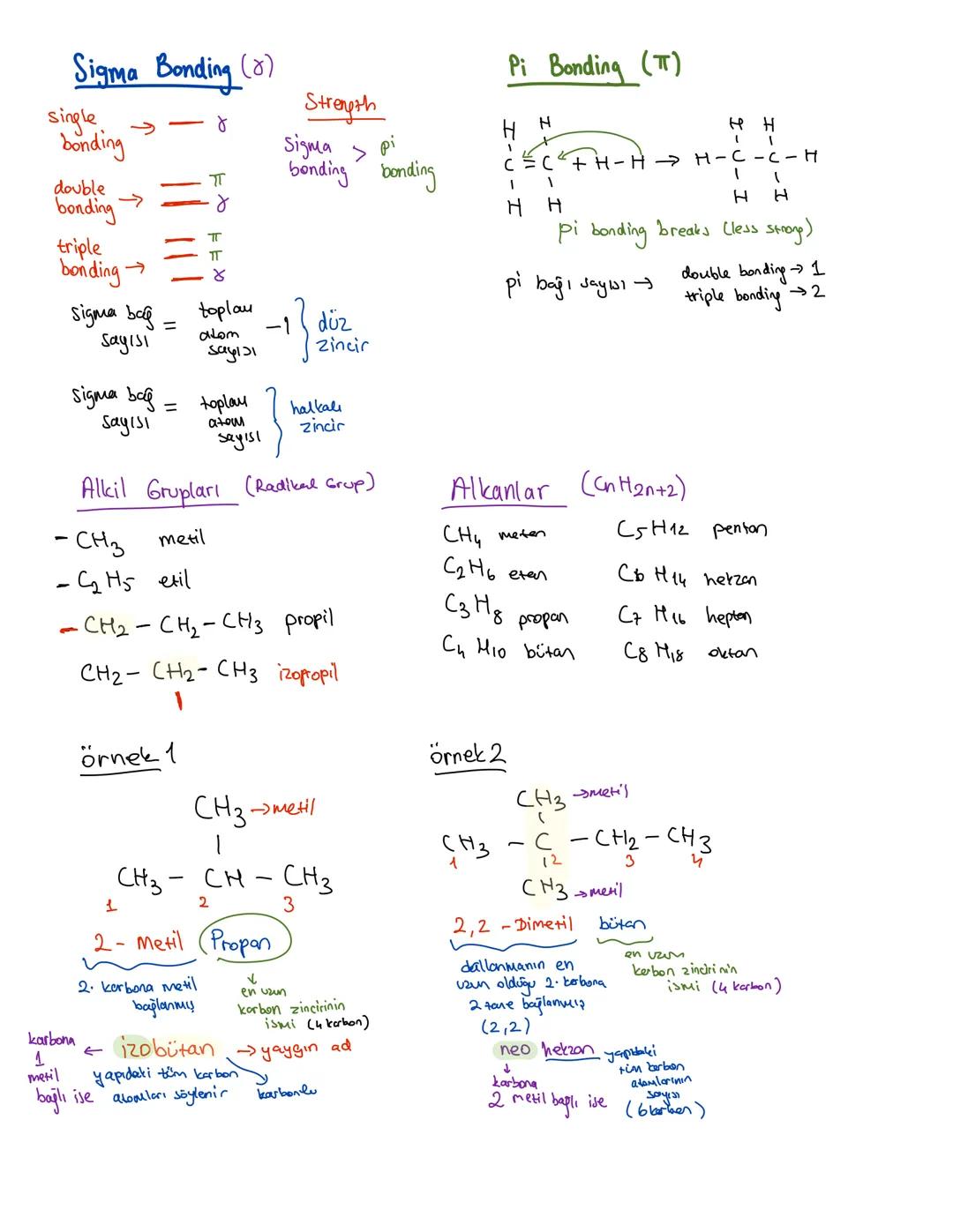 verdiği
H+
Kuvvetli Asit Bazlar
PH = -log [H+]
POH = -log [OH-]
Zayıf Asit Bazlar
pH = -log (Ka [As it ] 1 )
Asit
konsantrasyonu
POH = -log 