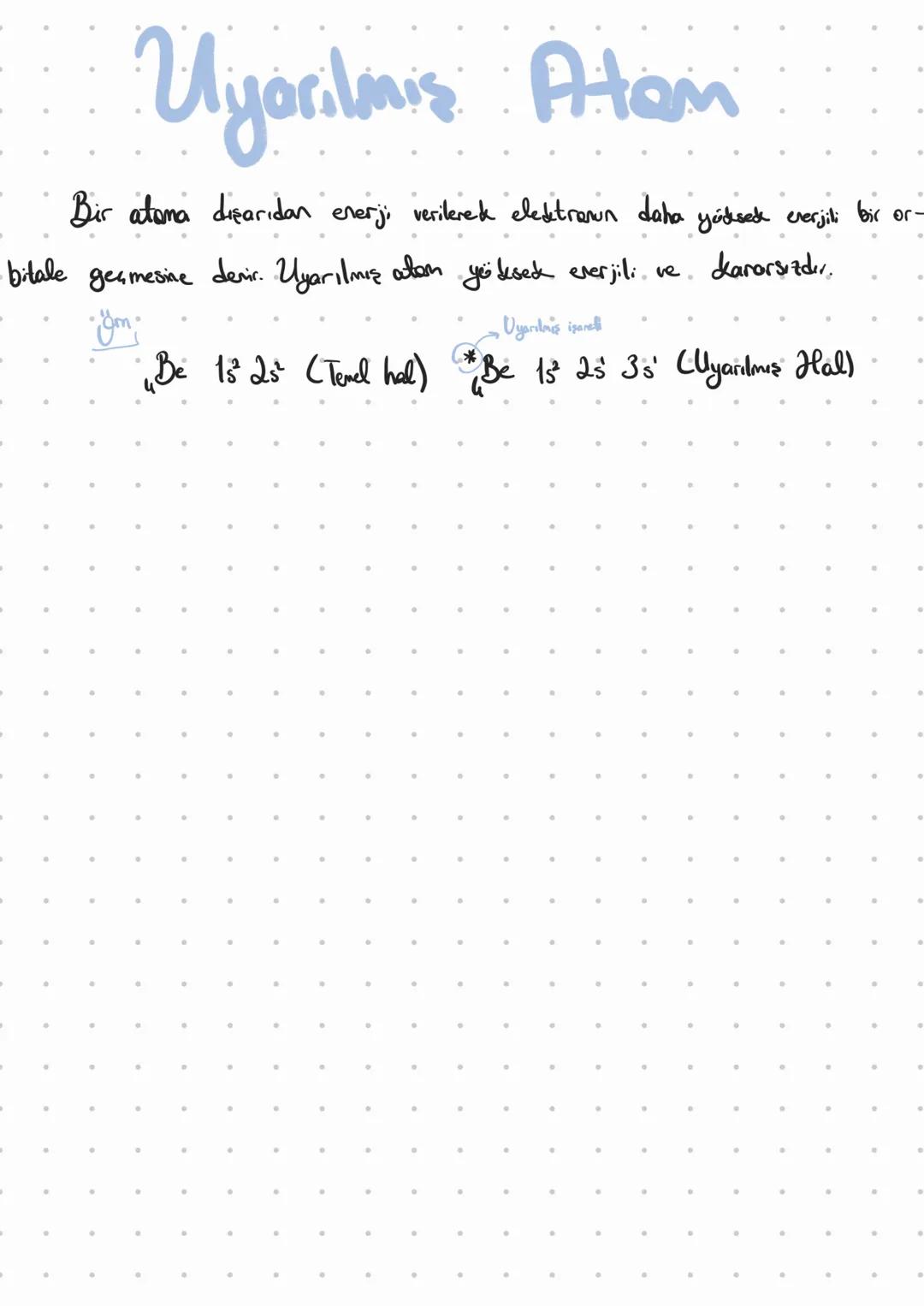 # Bohr Atom Modeli

& Elektronbr gedirde & etr. belli Bohr atom modelinin eksikleri
bir dairesel yörüngede bulunur.
Bunlara enerji seviyesi,