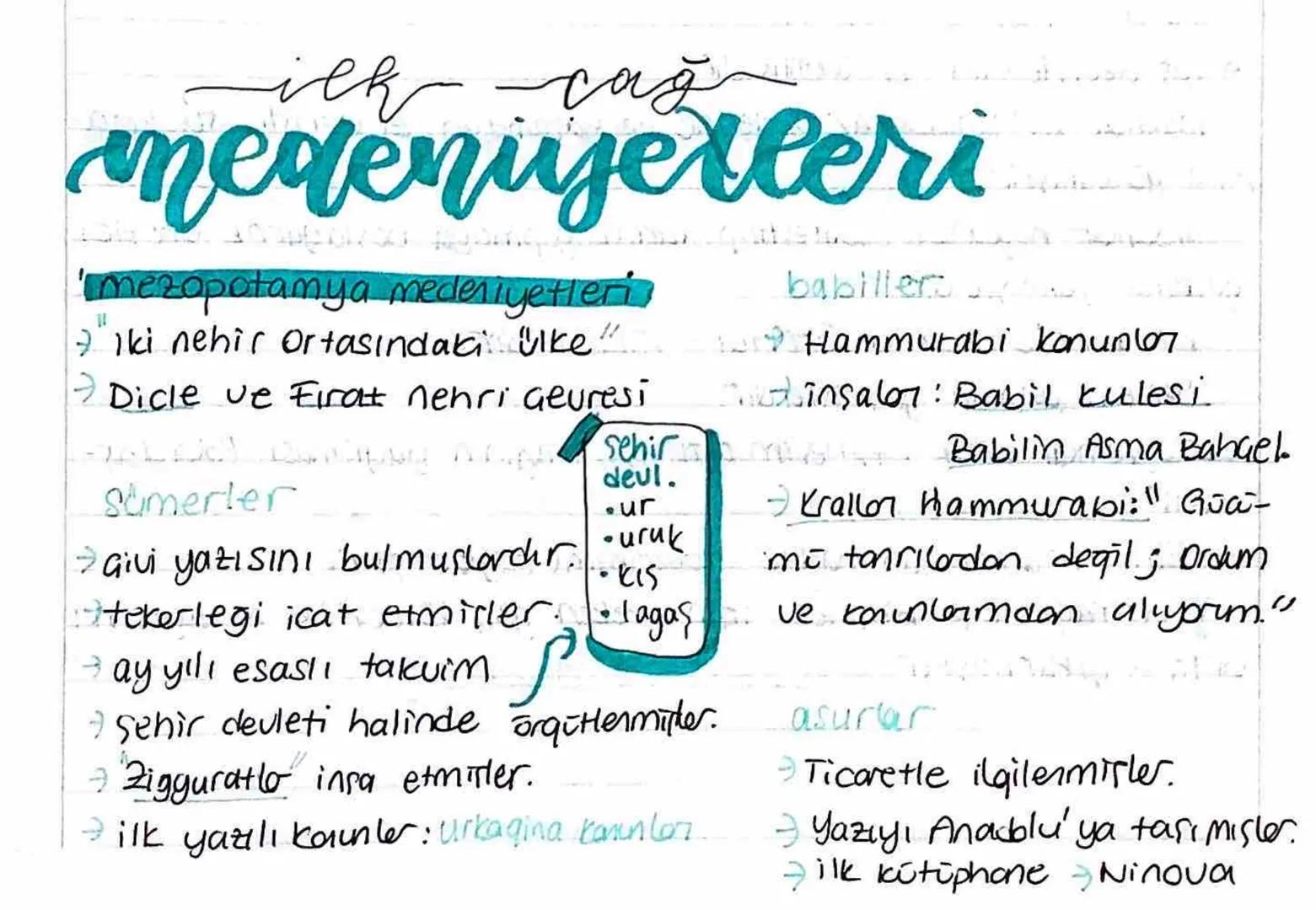ick cas
medeniyetleri
'mezopotamya medeniyetleri,
11
7" Iki nehir Ortasındaki ülke"
Dicle ve Erat nehri Geuresi
الغنامية -
babiller
19 Hammu