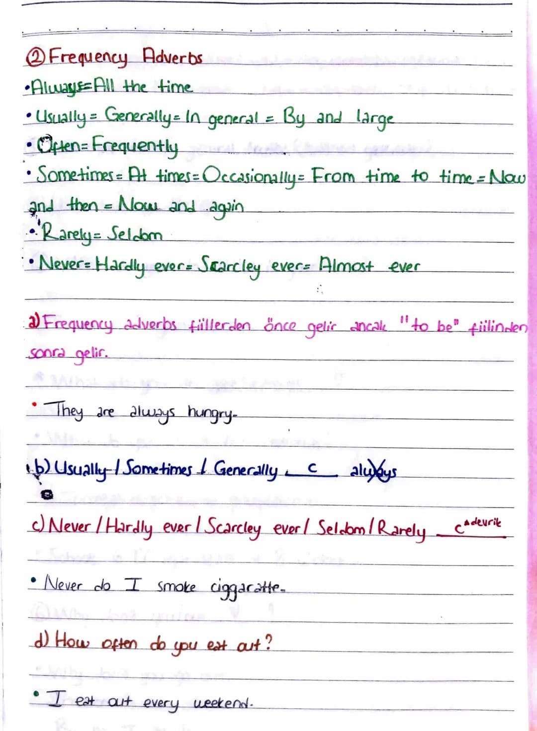 #SIMPLE PRESENT TENSE #
(do, does)
BASIC STRUCTURE
I-You-We-They do
→
He-She-It does
Do+I-You-We-They + Vi
Does + He-She-1+ + Vi
Yes/No I do