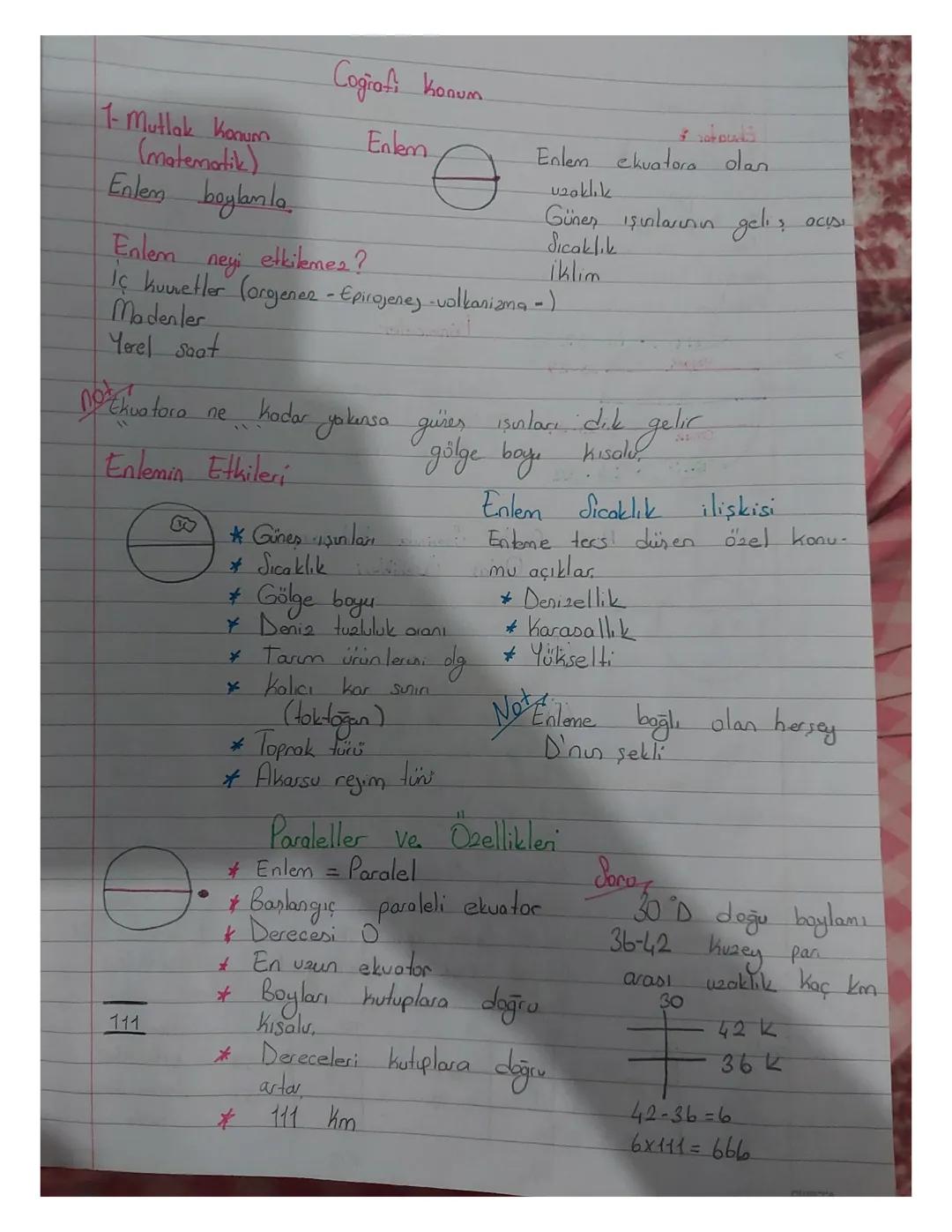 Coğrafya coğrafi konum ünitesi 