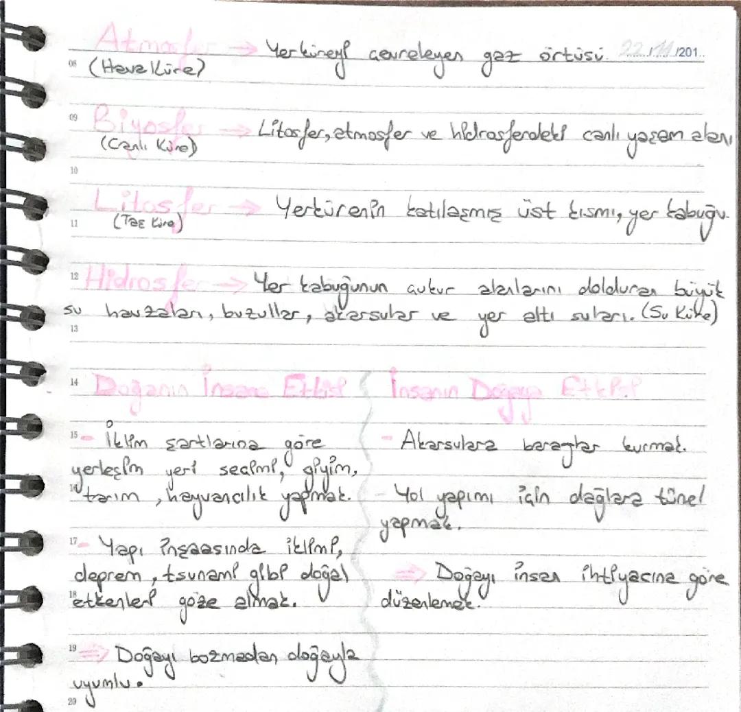 Coğrafya Video 1 İnsan ve Doğa Etkileşimi