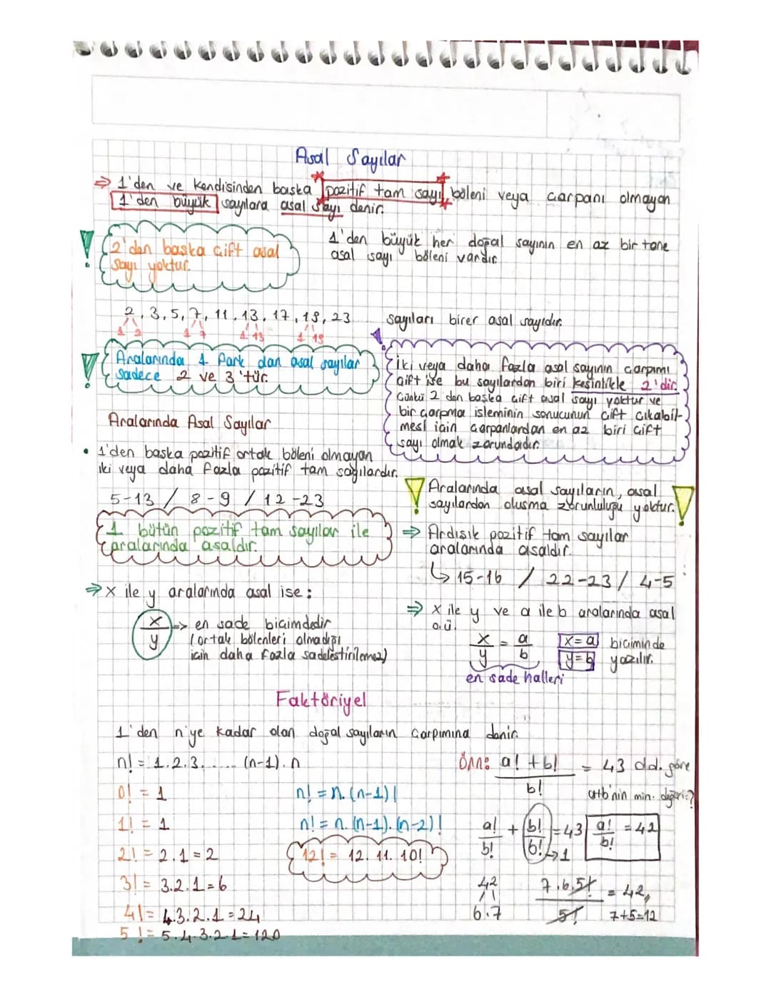 Aralarında Asal Sayılar ve Pozitif Tam Sayı Çarpanları - 8. Sınıf Eğlencesi
