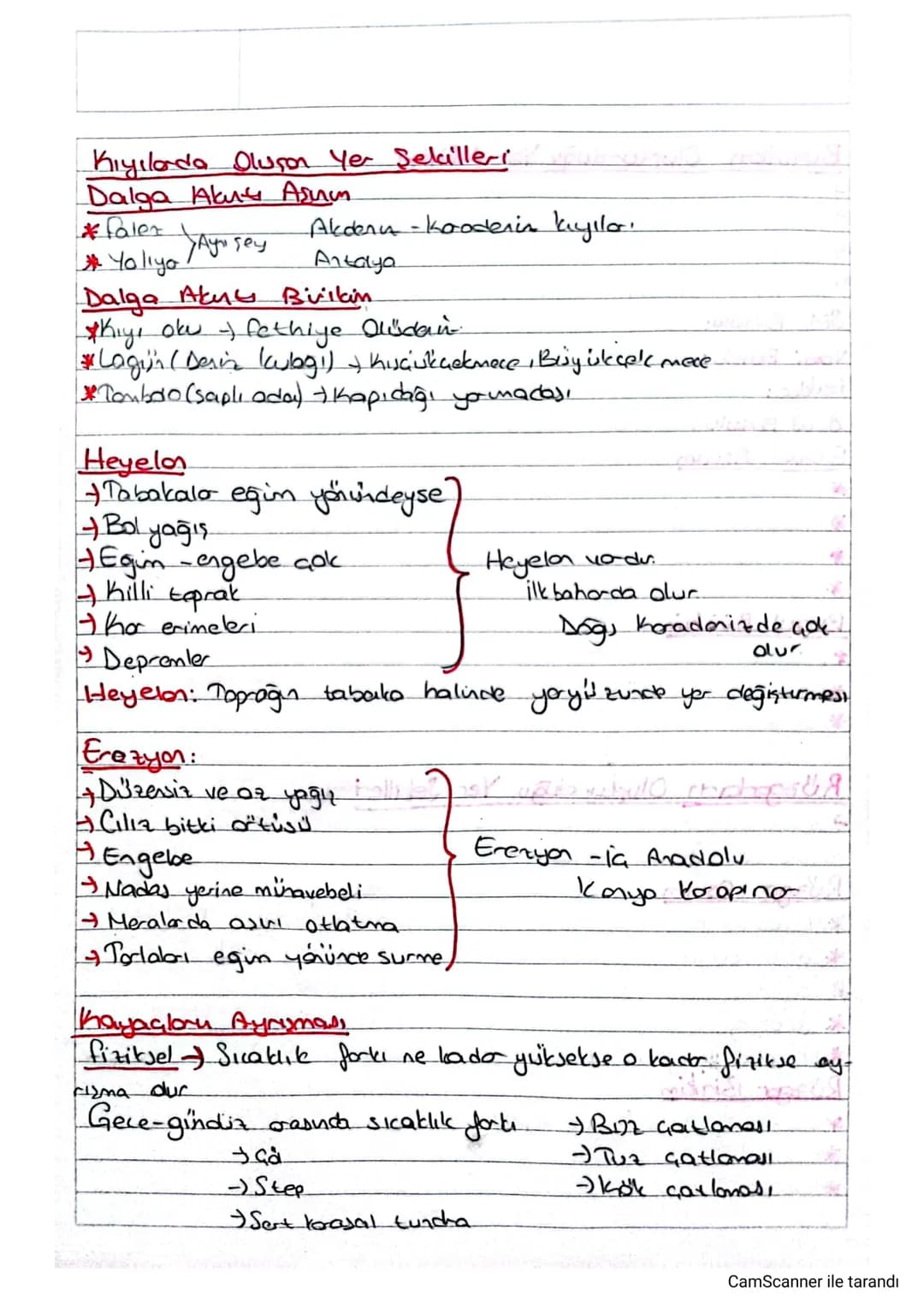 DIS KUVVETLER
7 Su, buz
ve
rüzgao deric
Akarsuber Oluşturduğu Yer şekilleri
Akarsu: Belli bir yatok boyunca akan suloo denir.
kaynak: Bir ak