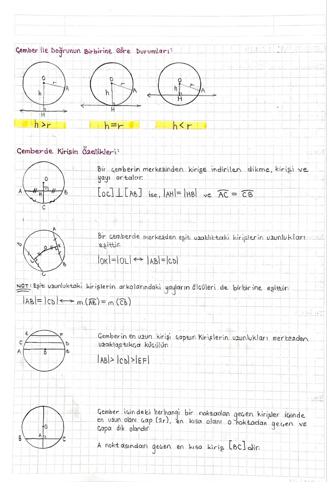 GEMBER VE DAIRE:
Gemberde Temel Elemanlar:
Dualemde sabit bir noktadan eşit uzaklıkta bulunan noktalar kümesine "Gem-
ber" denir
B
0
* Sabit