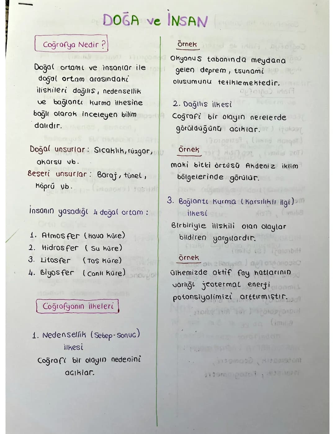 Doğa ve İnsan