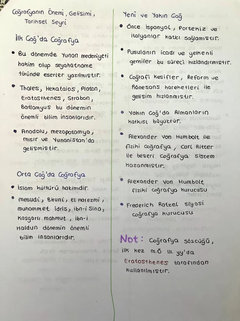 Coğrafya Nedir?
DOĞA ve İNSAN
mga
Doğal ortamı ve insantar ile
doğal ortam arasındaki
iliskileri dağılış, nedensellik
ve bağlantı kurma ilke