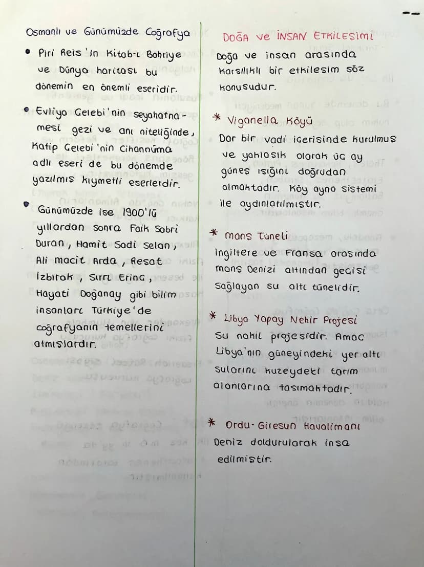 Coğrafya Nedir?
DOĞA ve İNSAN
mga
Doğal ortamı ve insantar ile
doğal ortam arasındaki
iliskileri dağılış, nedensellik
ve bağlantı kurma ilke