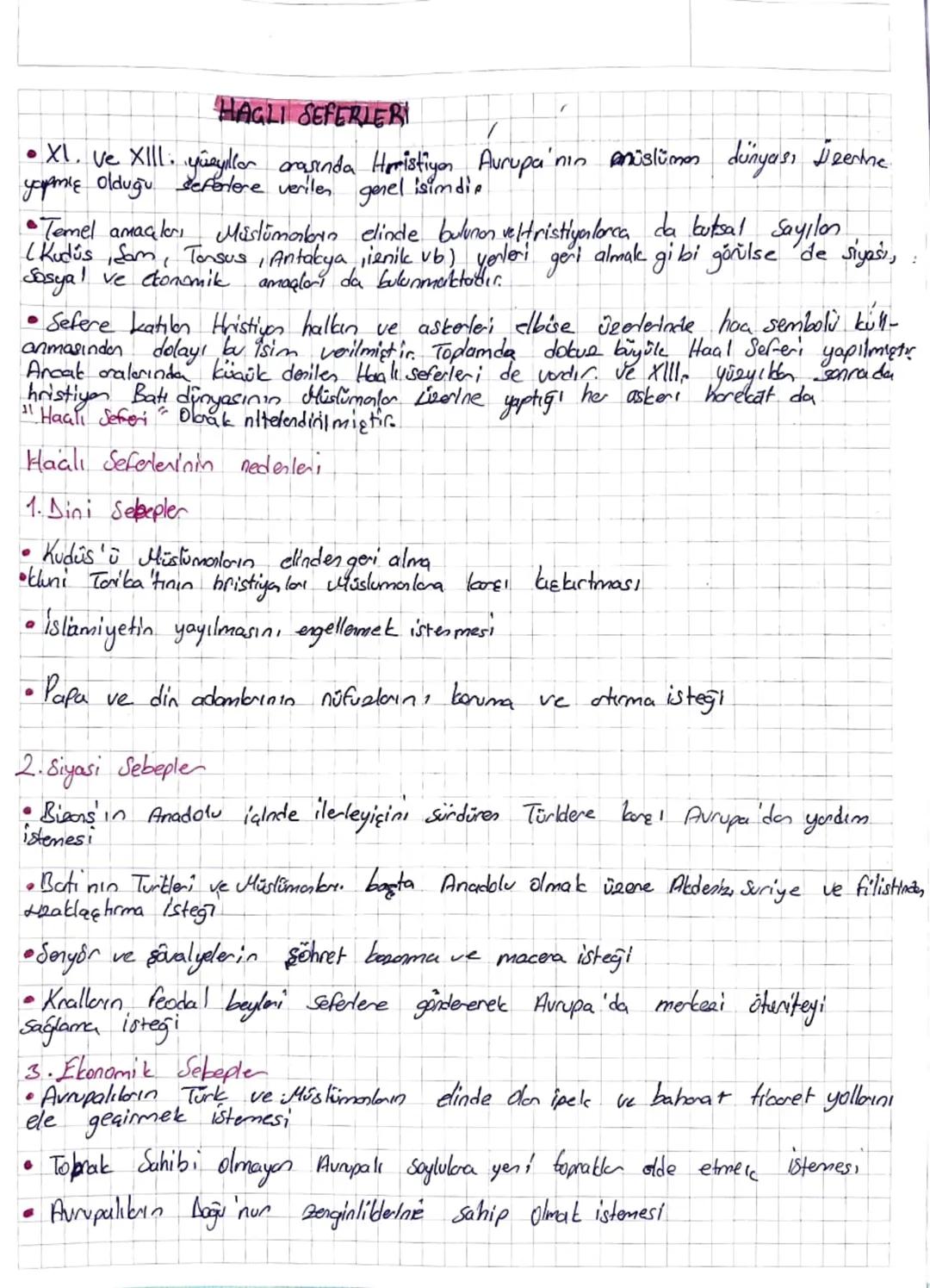 # HAGLI SEFERLERİ

/

• XI. Ve XIII. yueyıllar arasında Hristiyon Avrupa'nın müslüman dünyası Üzertne
yopmiş olduğu seferlere verilen genel 