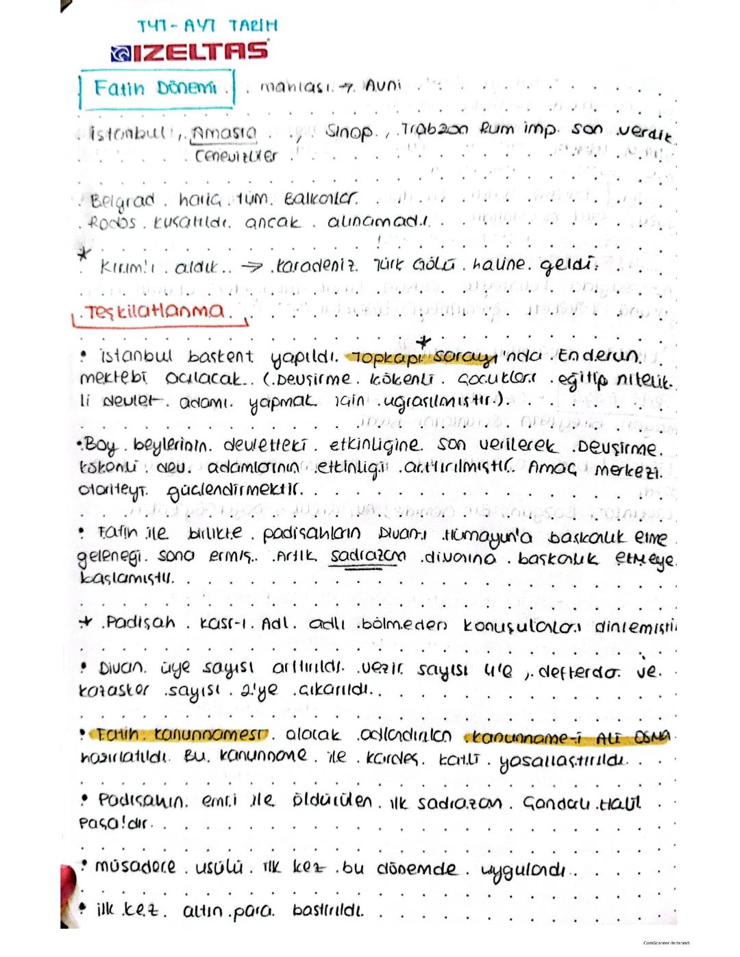 Osmanlı Padişahları ve Yaptıkları: 36 Padişah Sırayla