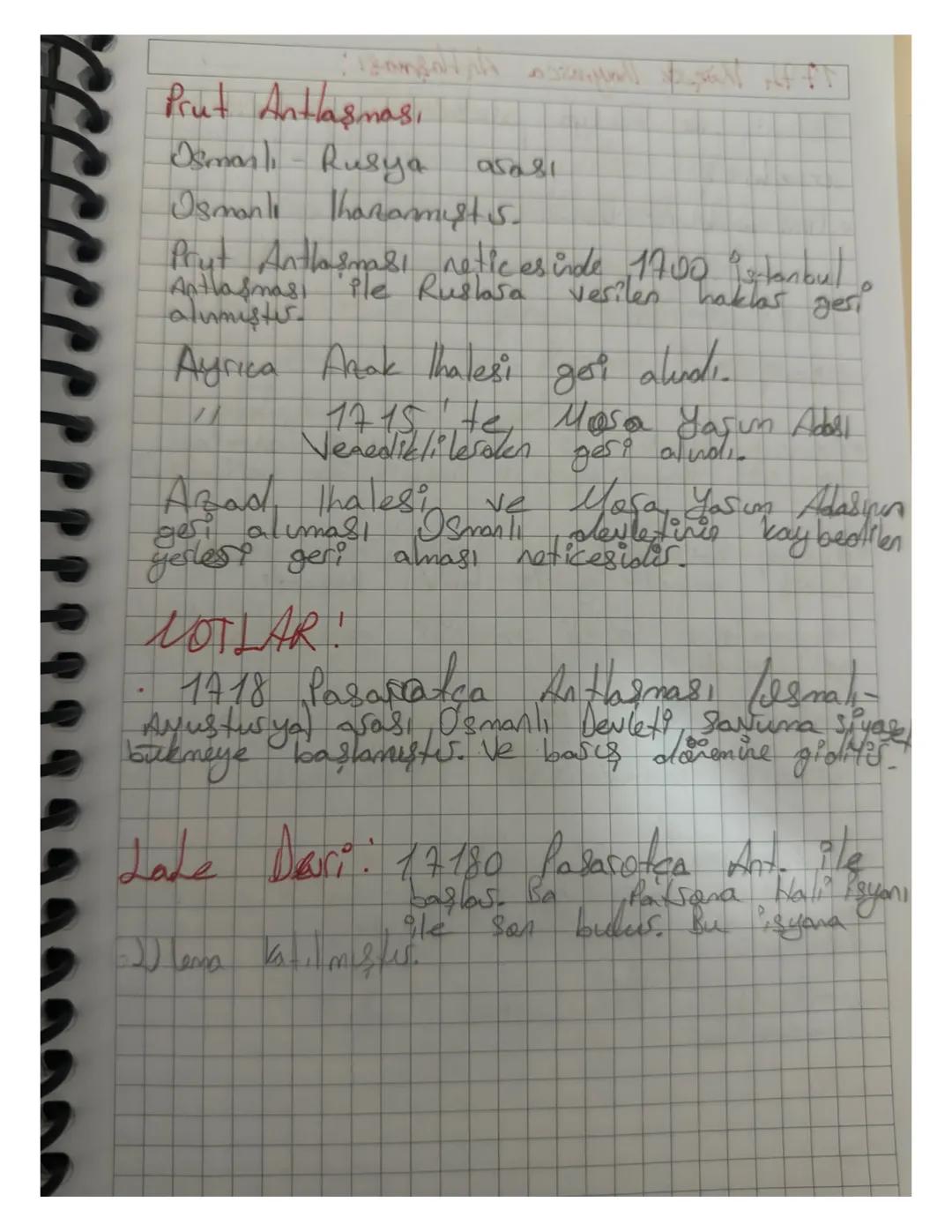 Prut ve Küçük Kaynarca Antlaşmalarının Tarihsel Önemi