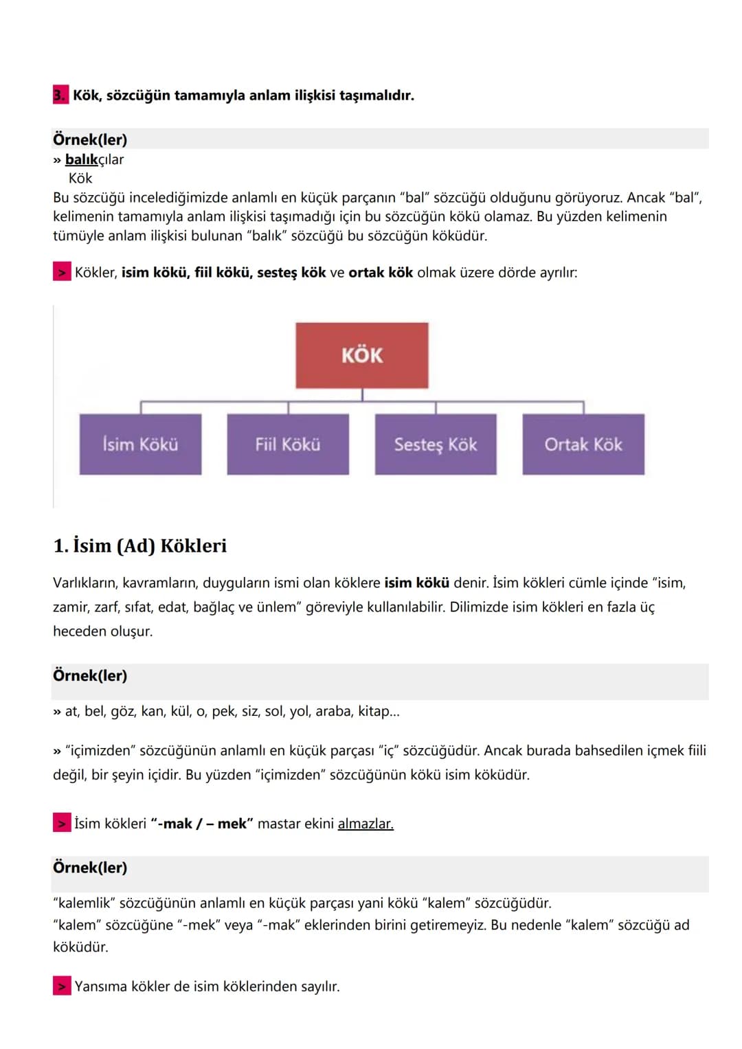 1. Anlam Bilgisi:
6. SINIF TÜRKÇE
KONU ANLATIMLARI
Sözcükte Anlam :
1. Gerçek (Temel) Anlam
Gerçek anlam, bir kelimenin aklımıza ilk gelen a