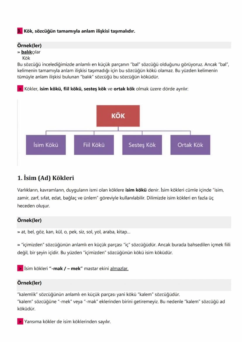 1. Anlam Bilgisi:
6. SINIF TÜRKÇE
KONU ANLATIMLARI
Sözcükte Anlam :
1. Gerçek (Temel) Anlam
Gerçek anlam, bir kelimenin aklımıza ilk gelen a