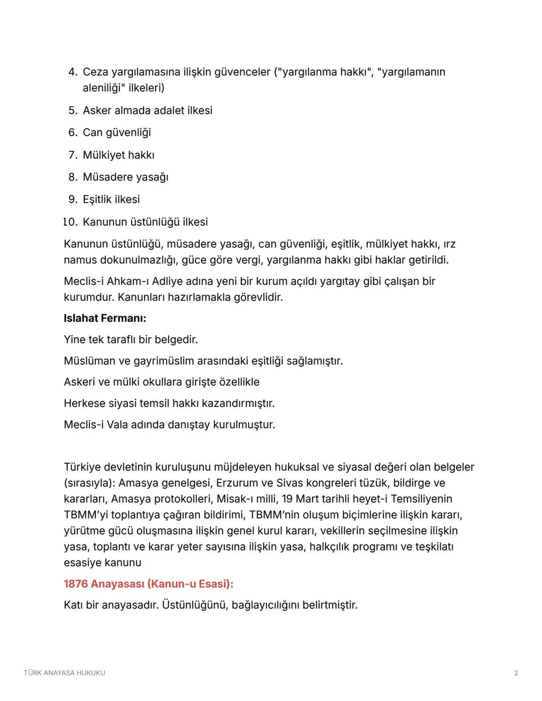 TÜRK ANAYASA HUKUKU
Tags
• Created
@April 18, 2024 1:51 PM
Updated @August 2, 2024 8:27 PM
ANAYASAL BELGELER
Senedi ittifak 1808:
ilk devlet
