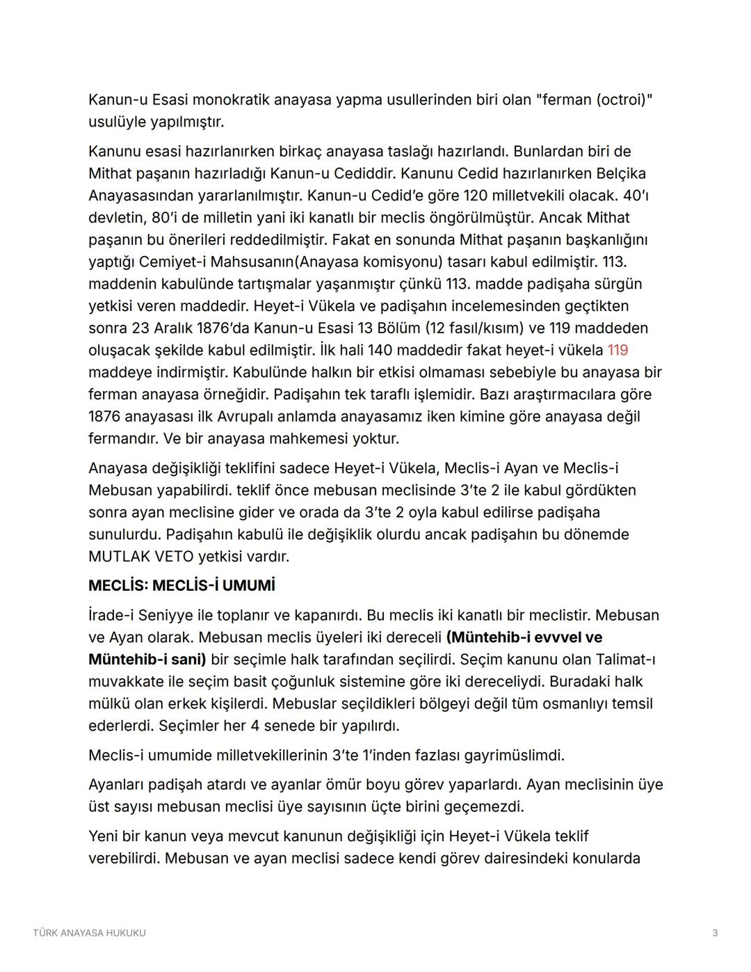 TÜRK ANAYASA HUKUKU
Tags
• Created
@April 18, 2024 1:51 PM
Updated @August 2, 2024 8:27 PM
ANAYASAL BELGELER
Senedi ittifak 1808:
ilk devlet